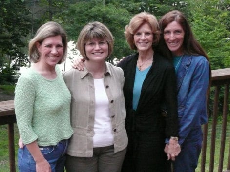 People in my life who have helped me--(left to right) Jan Tabrizi, my first Accountability Partner with Thin Within back in 2000! Pam Sneed, who mentored me in leading my first online Thin Within group, and Judy Halliday whose patient perseverance and constant gracious love kept me hanging in there! We are BETTER TOGETHER!