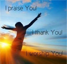 I praise You