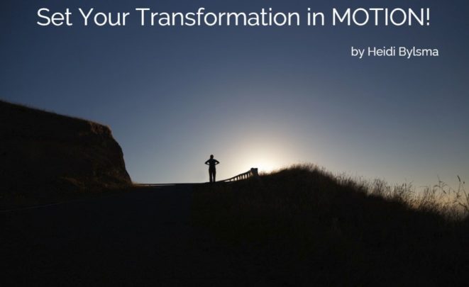 Set Your Transformation in MOTION! TW TITLE GRAPHIC - Set Your Transformation in MOTION by Heidi B