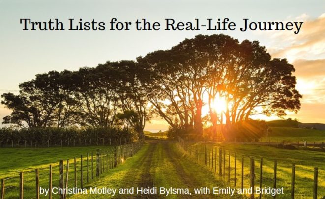 Truth Lists for the Real-Life Journey TW TITLE GRAPHIC - Truth Lists for the Real-Life Journey