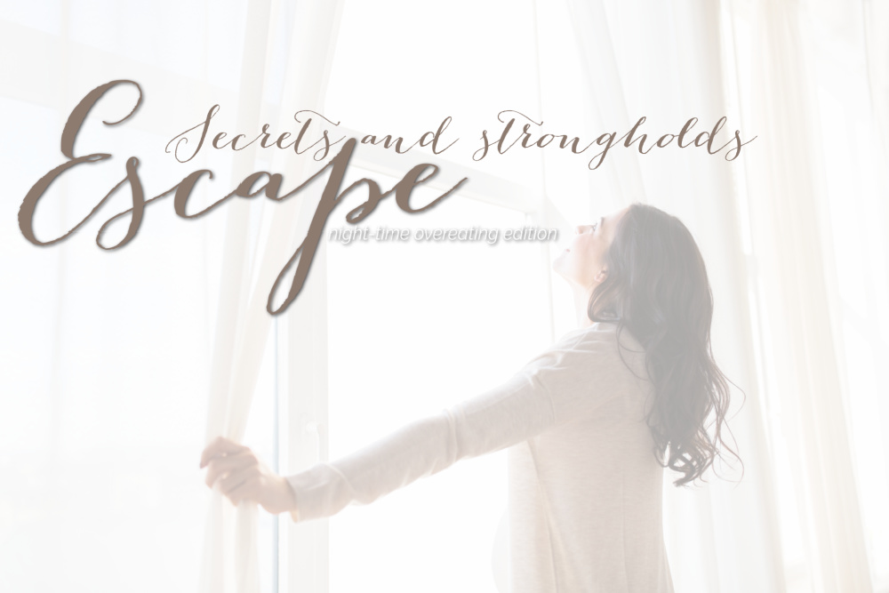 Escape Secrets and Strongholds: Night-Time Overeating Edition Coaching Group 2024